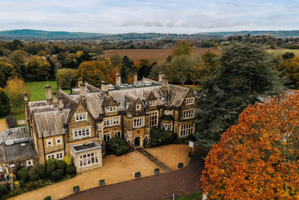 Hartsfield Manor in the Autumn
